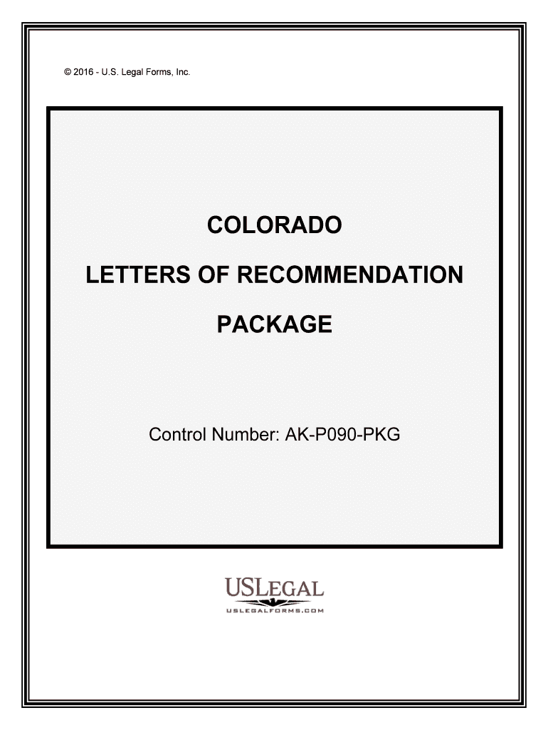 Legal Forms Thanks You for Your Purchase of a Letters of Recommendation