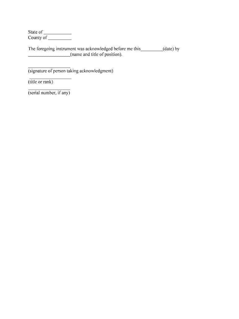 Name and Title of Position  Form