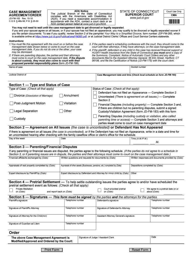 Complies with the Americans with Disabilities Act  Form