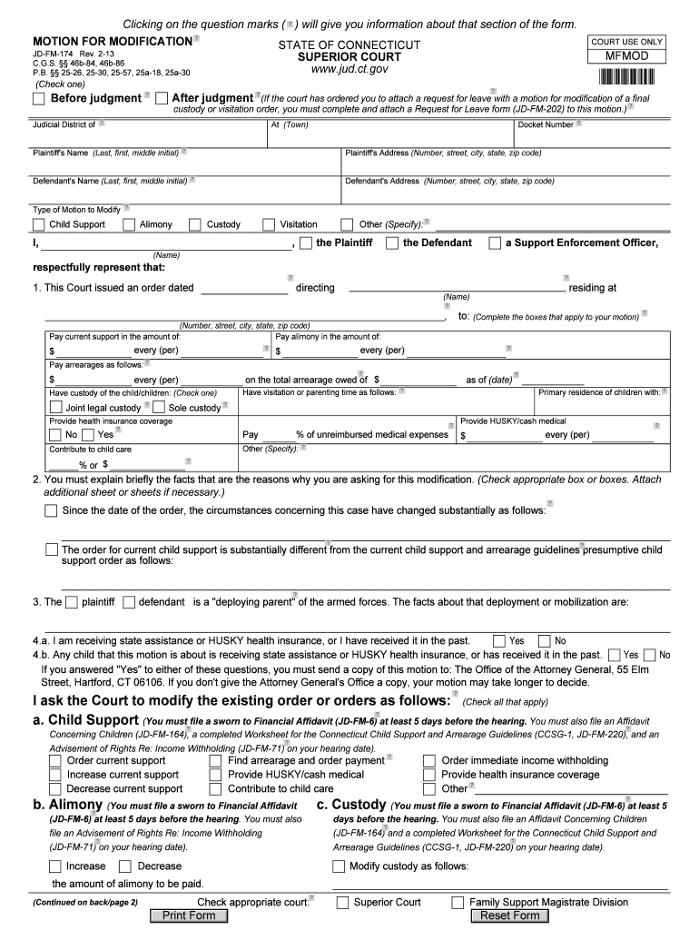 How to Fill Out Jd Fm 174 Form pdfFiller