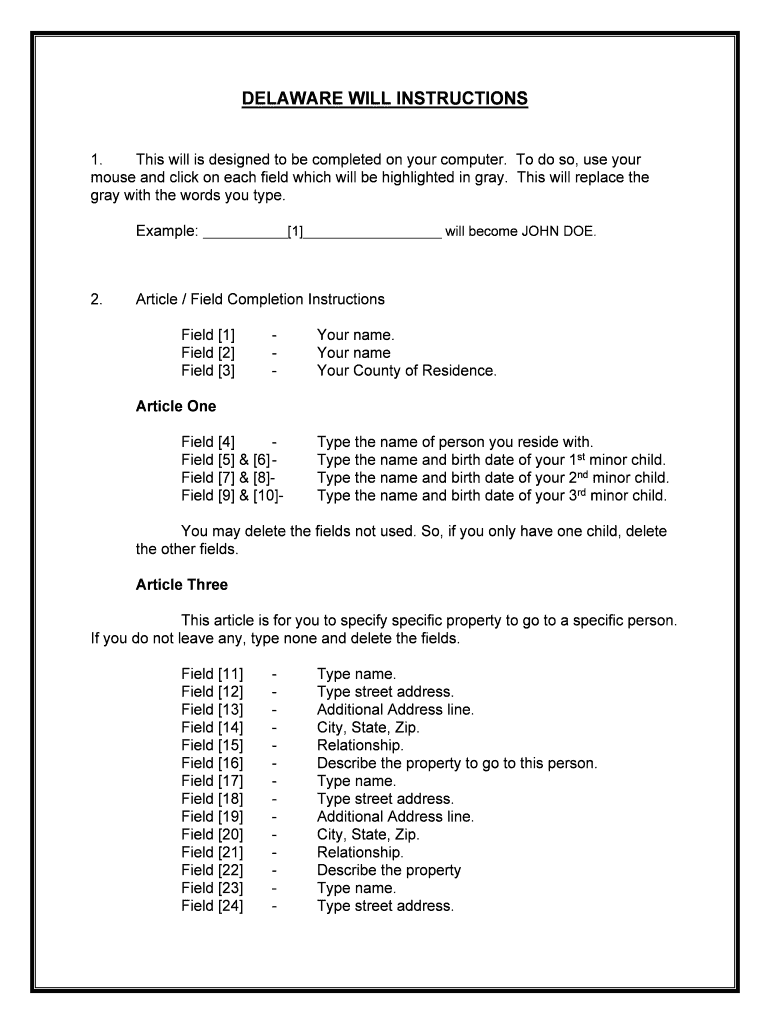 Delaware Communication Portfolio Summary and Dynamic  Form