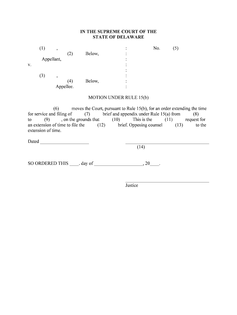 In the SUPREME COURT of the STATE of DELAWARE MONIR GEORGE  Form