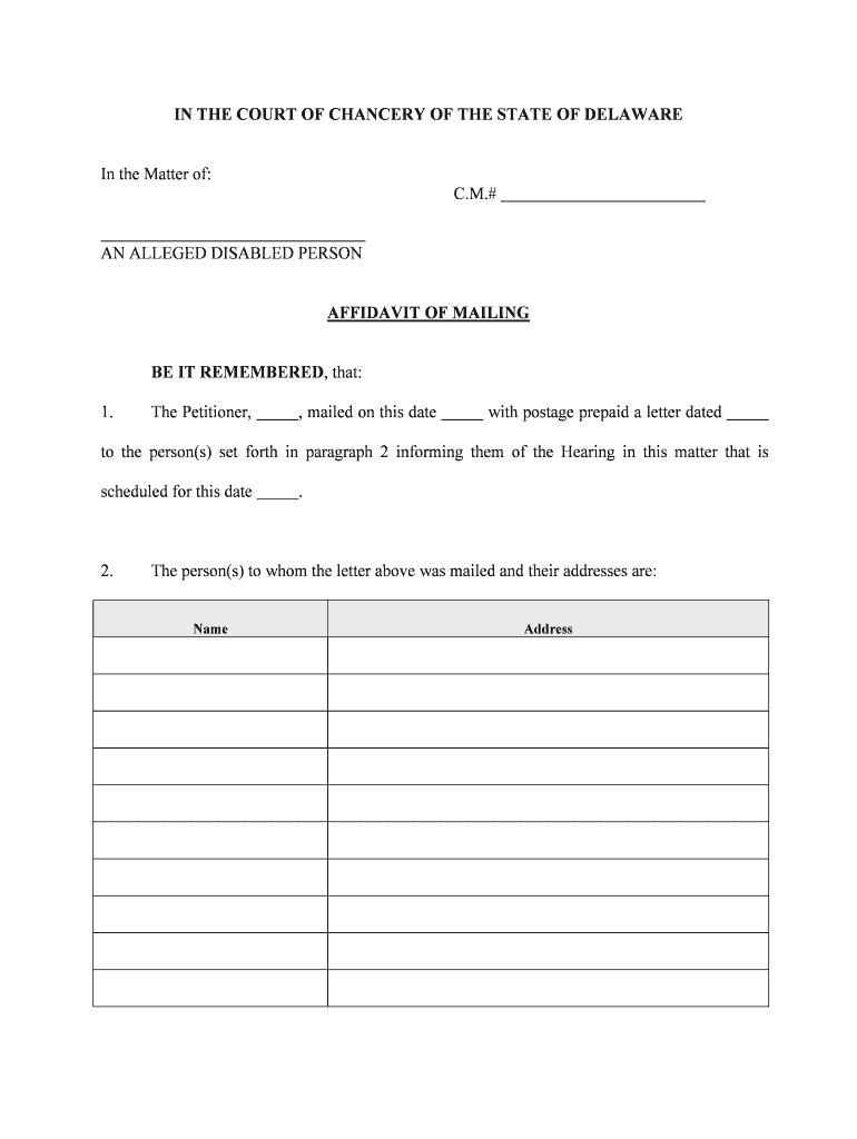 Untitled Delaware Courts Delaware Gov  Form