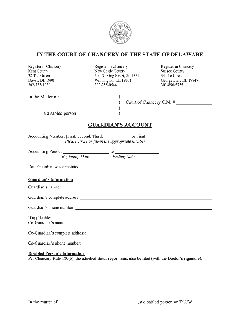 Fillable Online NOTICE of PETITION for the APPOINTMENT of  Form