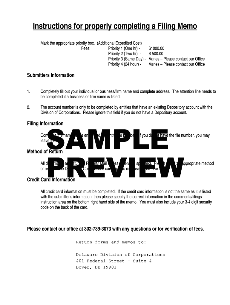 Method of Return  Form