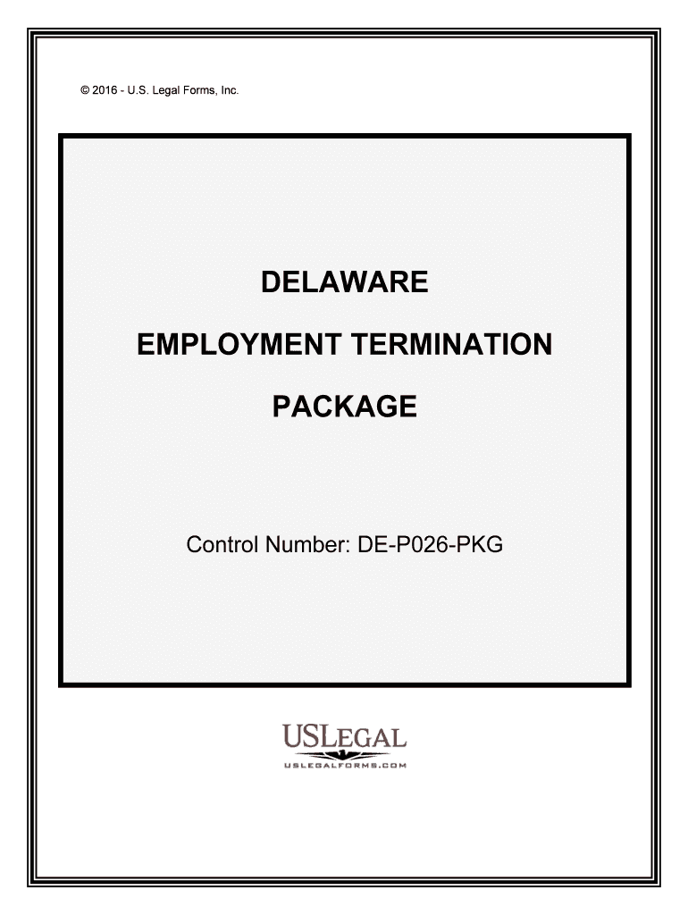 Control Number DE P026 PKG  Form