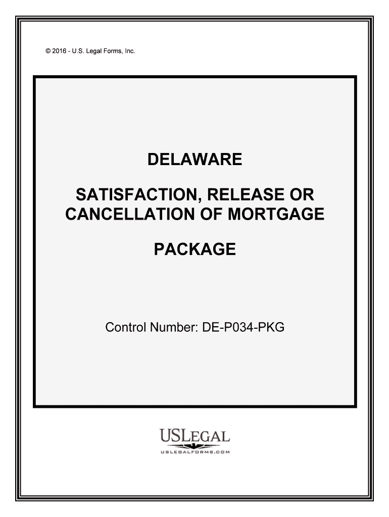 Control Number DE P034 PKG  Form