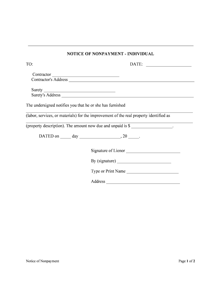 Lien Archives Page 5 of 6 Florida Construction Legal Updates  Form