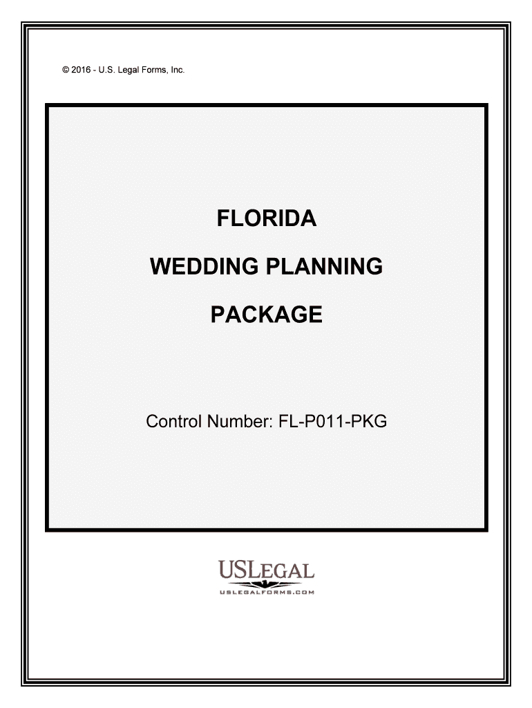 Control Number FL P011 PKG  Form