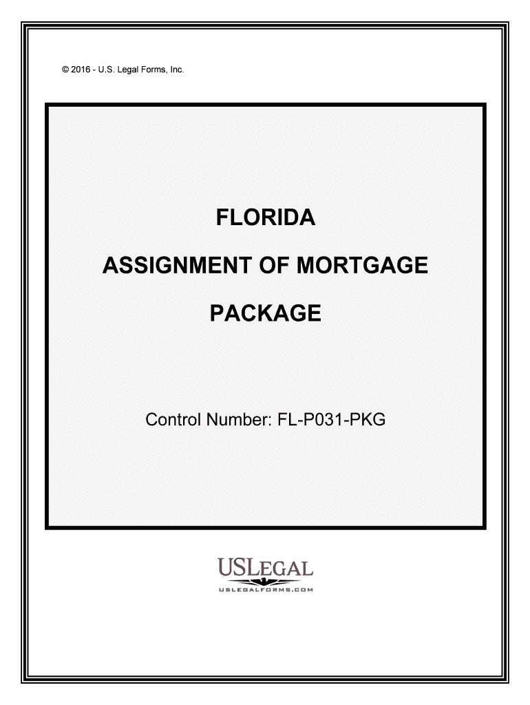 Control Number FL P031 PKG  Form