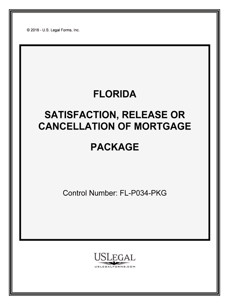 Control Number FL P034 PKG  Form