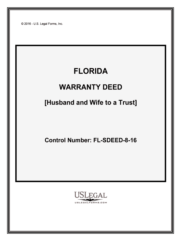 Control Number FL SDEED 8 16  Form