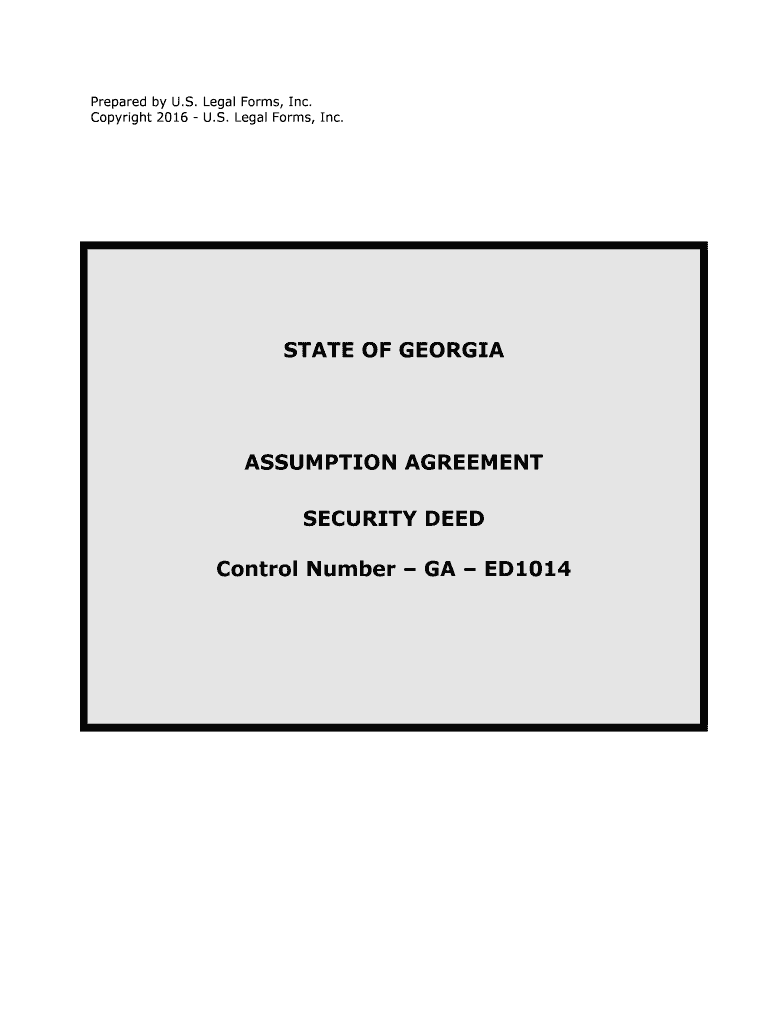 Security Deed Fill Online, Printable, Fillable, BlankPDFfiller  Form