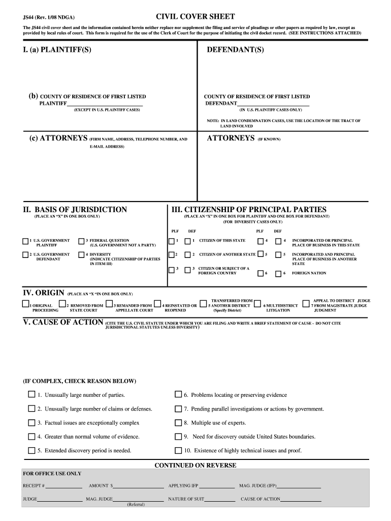 Bennett Et Al V IQ Data International, Inc Et Al DOC 1  Form