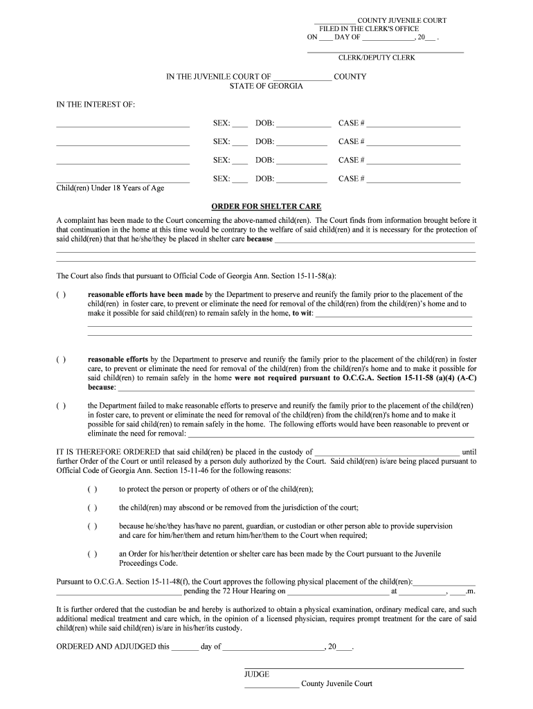 Clerk of Superior Court State Court and Magistrate Court NEWS  Form