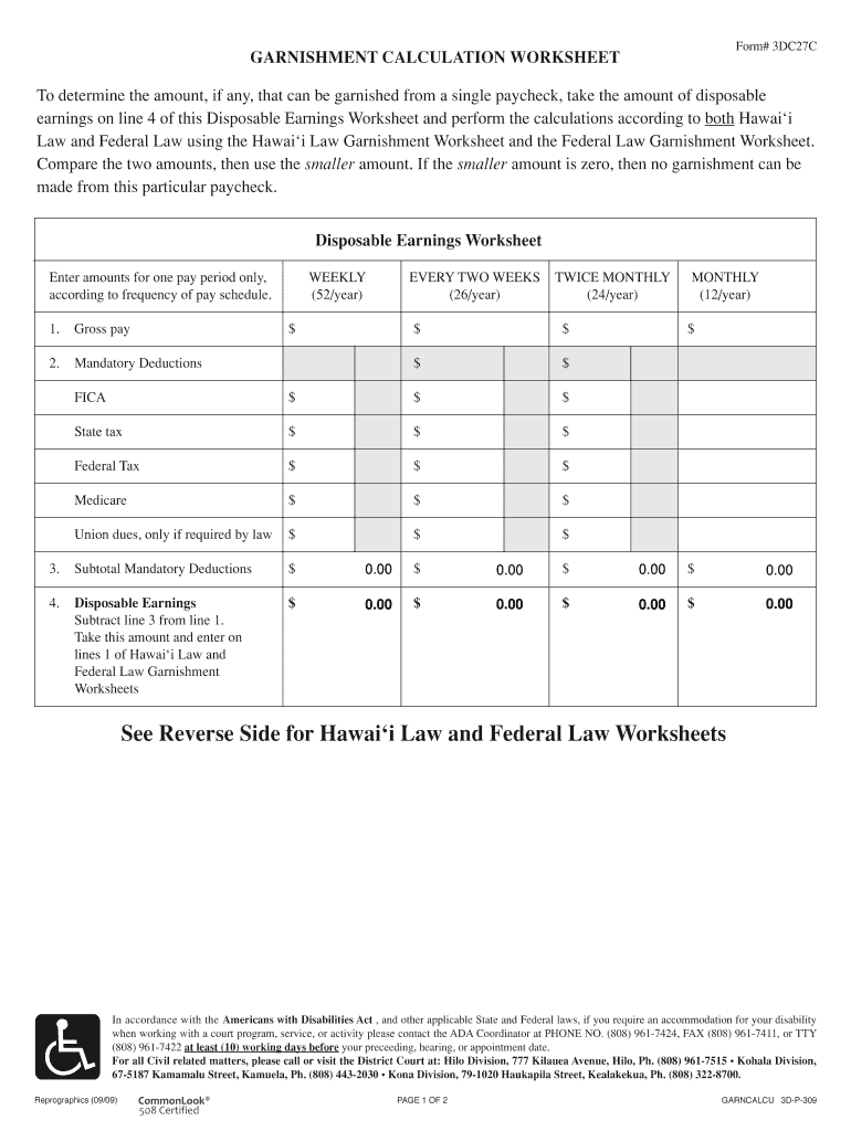 Form# 3DC27C