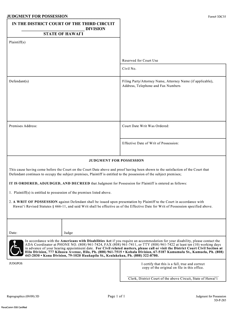 Form# 3DC35