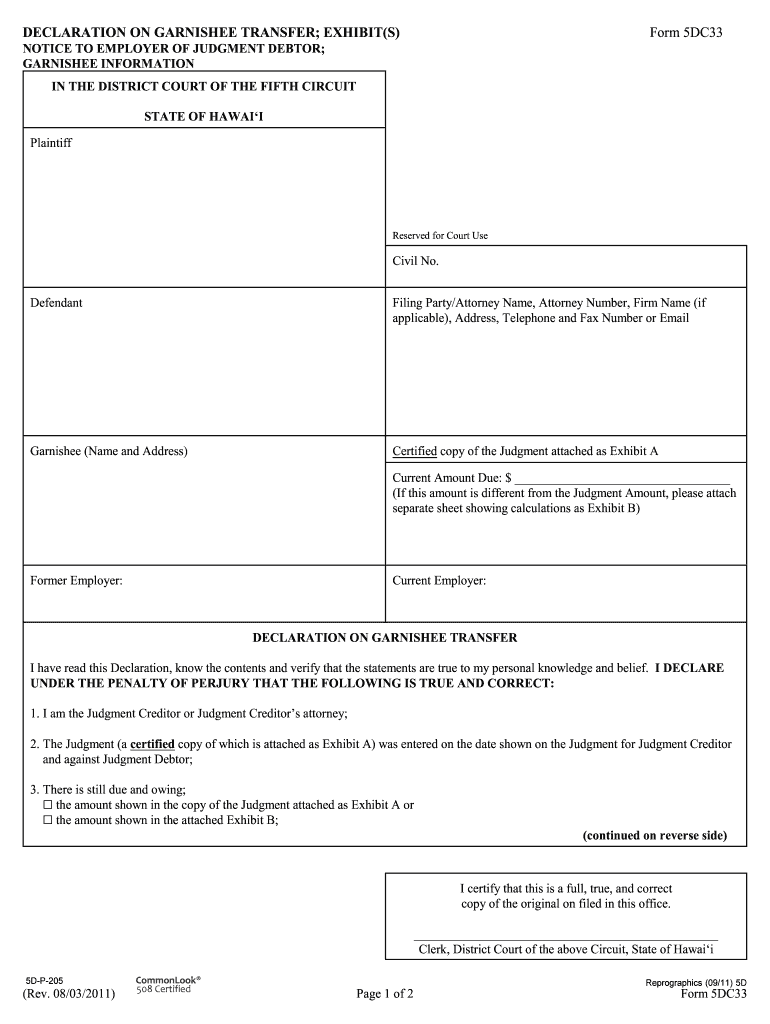 Get the Judiciary Family Court Forms for Kauai Fifth Circuit