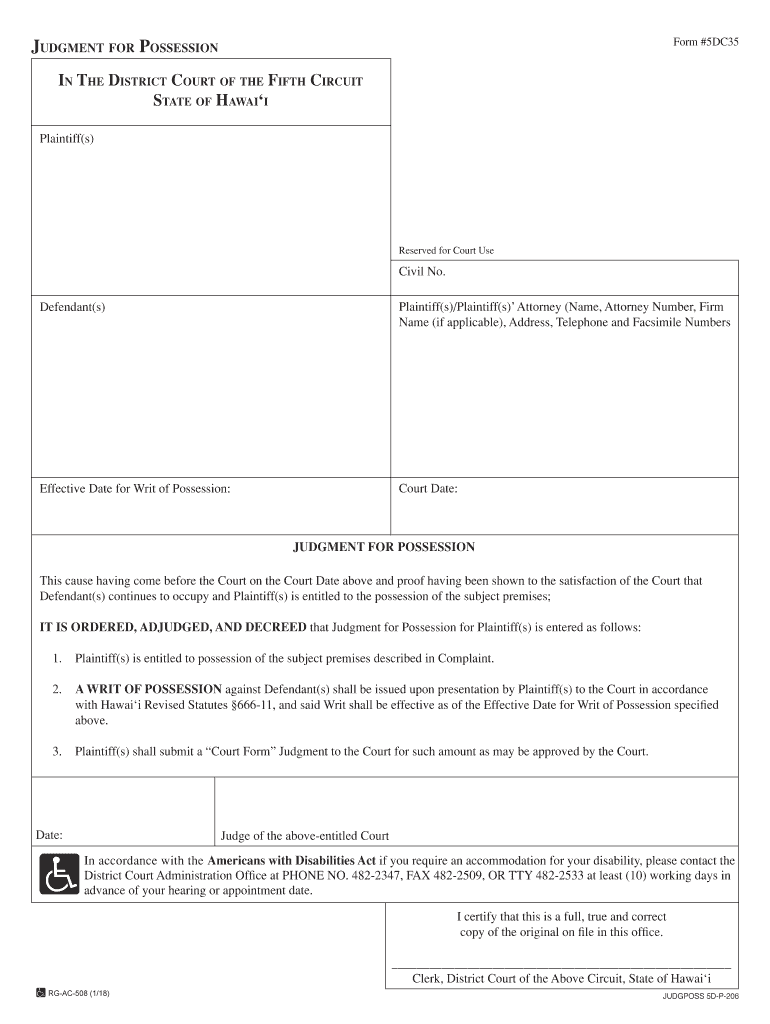 Complaint Assumpsit, Summary PossessionLandlord  Form