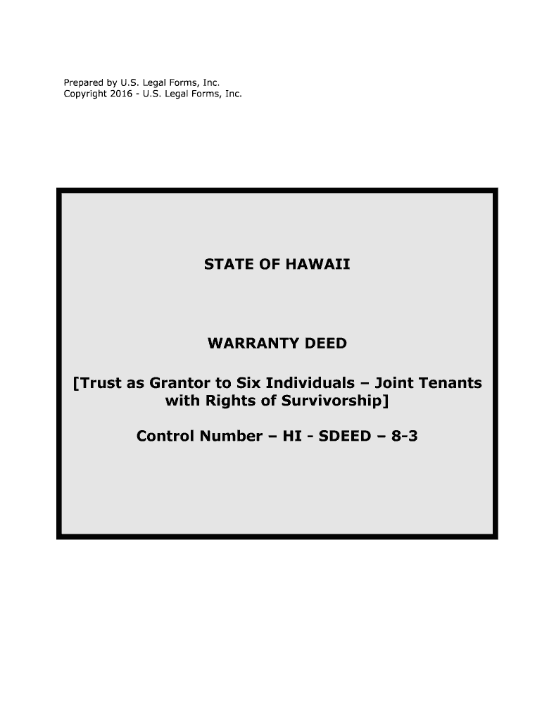 Hawaii Warranty Deed FormsDeeds Com