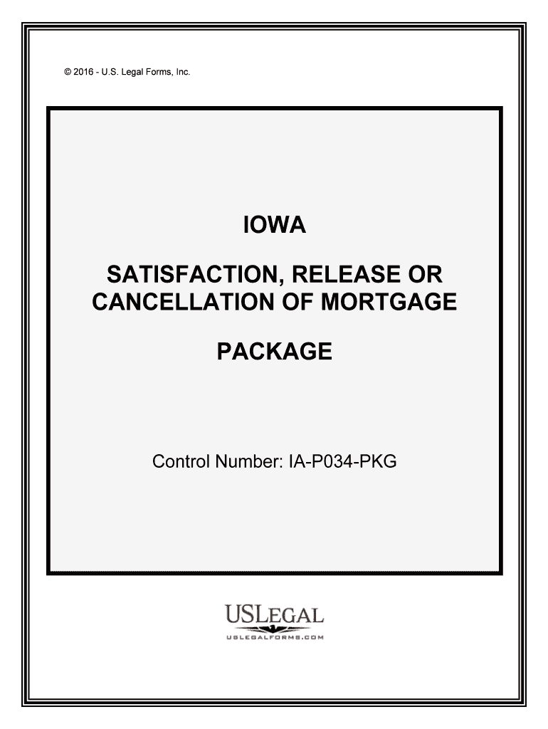 Control Number IA P034 PKG  Form