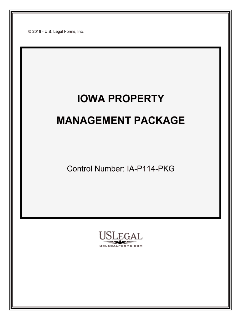 IOWA PROPERTY  Form