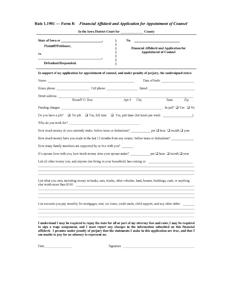 Application for Appointment of a Court Interpreter in a Civil or  Form