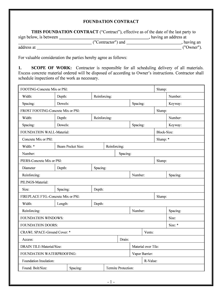 Excess Concrete Material Ordered Will Be Disposed of According to Owners Instructions  Form