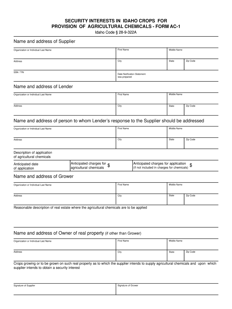 Section 28 9 322AIdaho State Legislature  Form