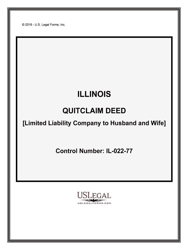 Limited Liability Company to Husband and Wife  Form