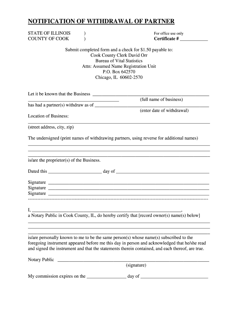 Returned Checks Cook County Treasurer s Office Chicago Form Fill Out 