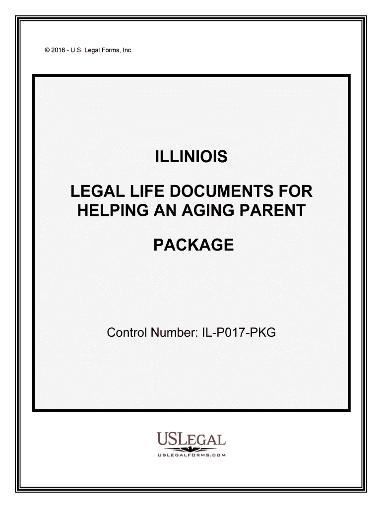 Control Number IL P017 PKG  Form