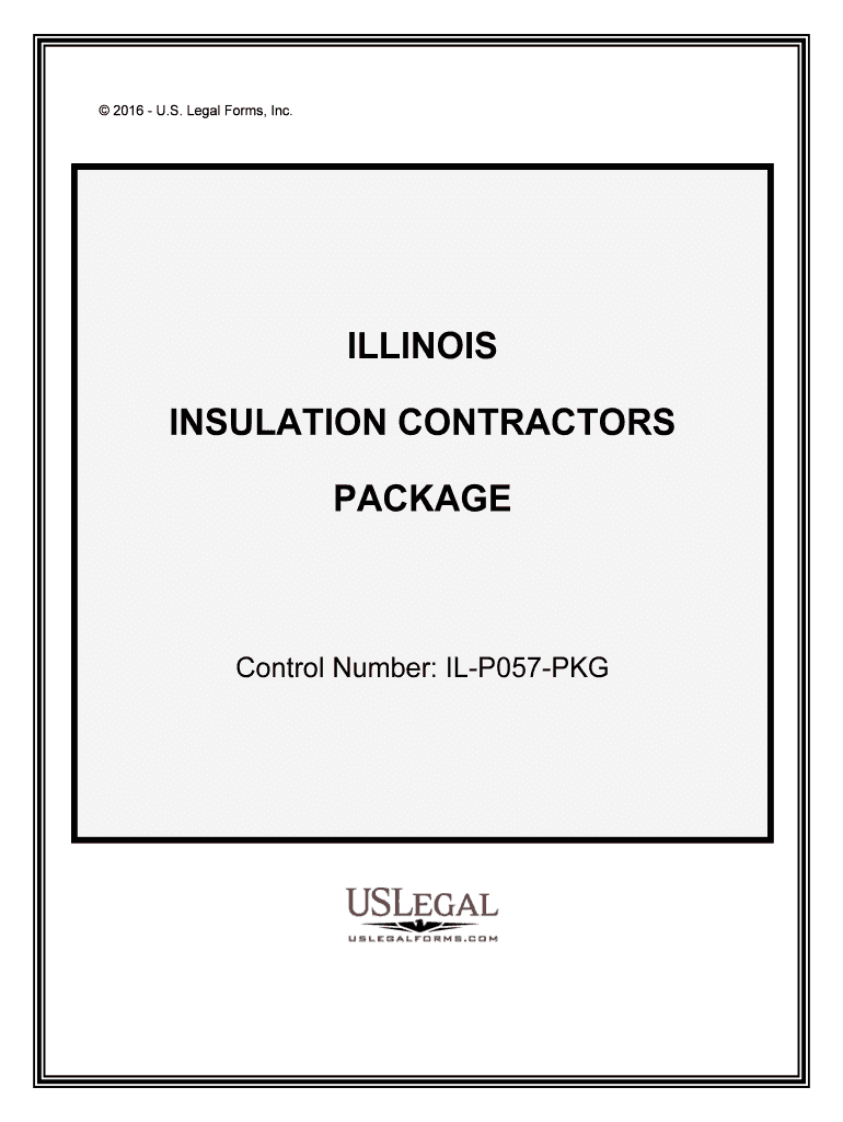 Control Number IL P057 PKG  Form