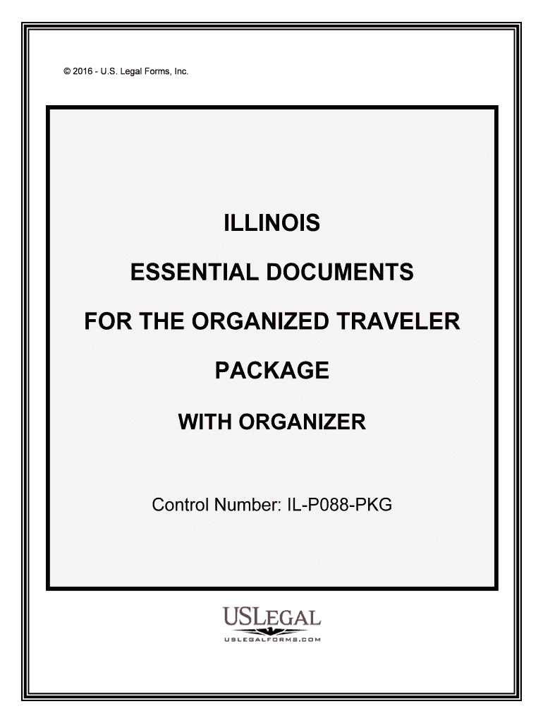 Control Number IL P088 PKG  Form