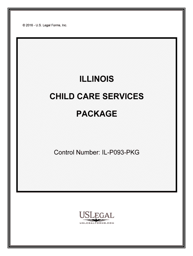 Control Number IL P093 PKG  Form