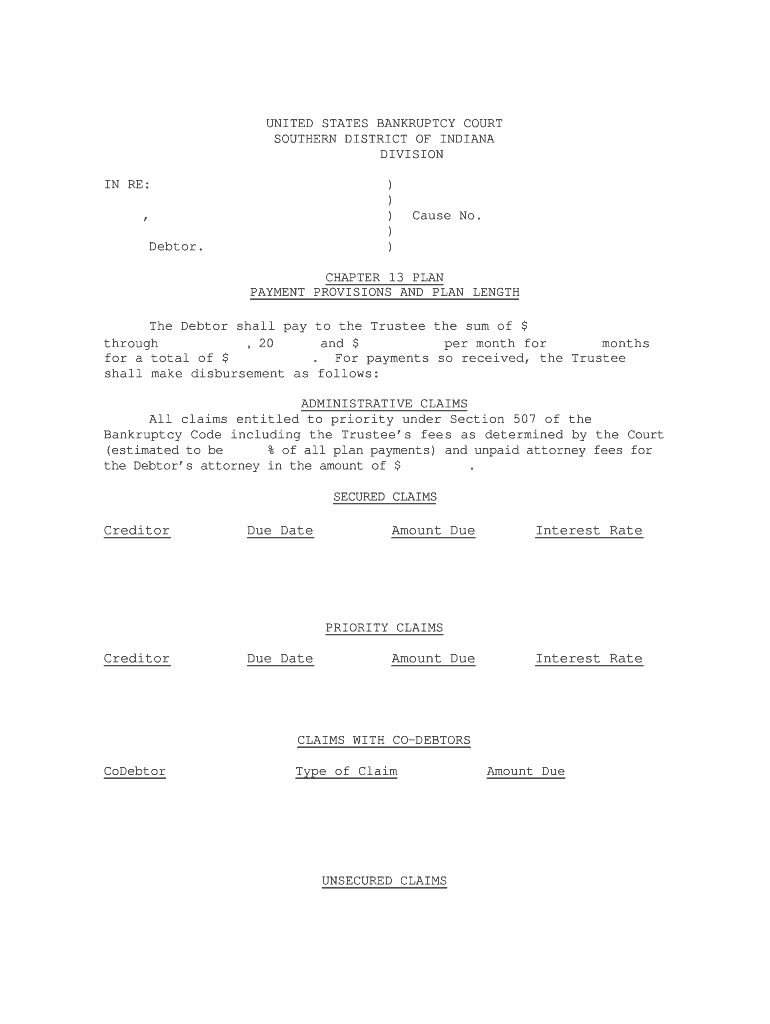 B 3015 1 FILING and DISTRIBUTION of CHAPTER 13  Form