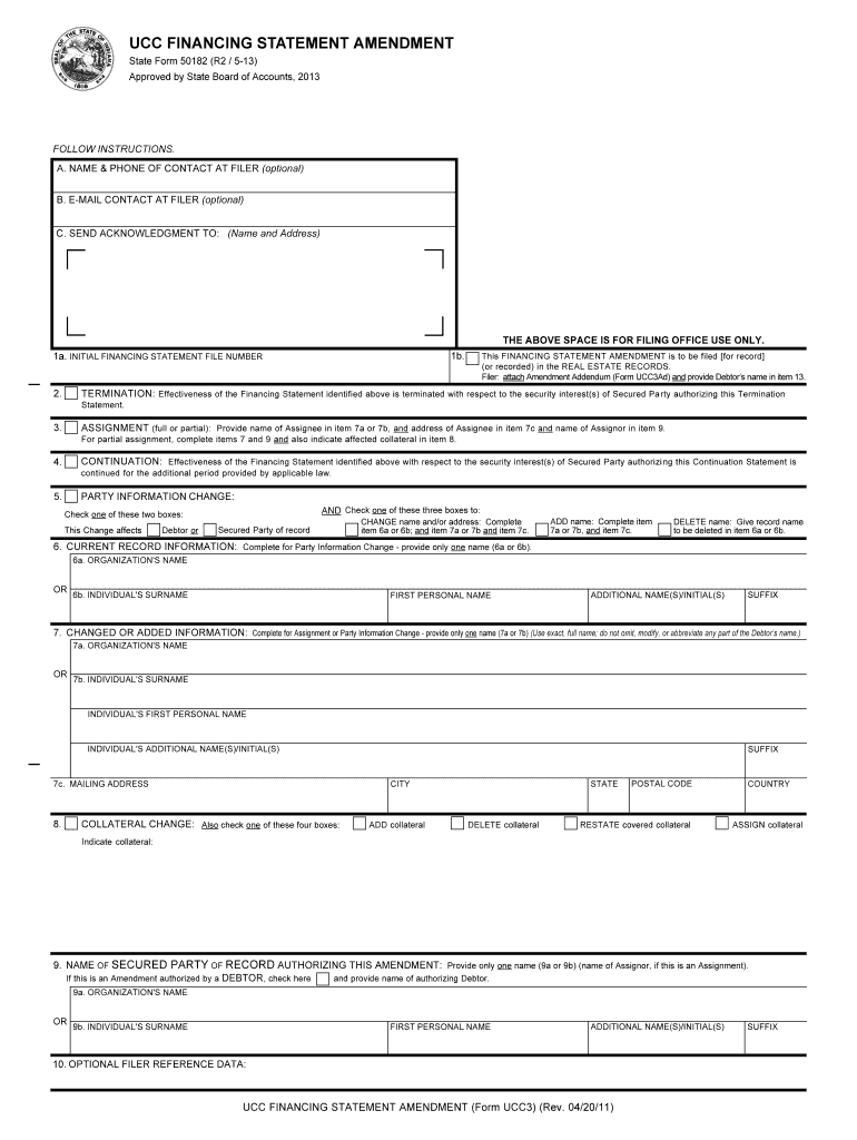 State Form 50182 R2 5 13