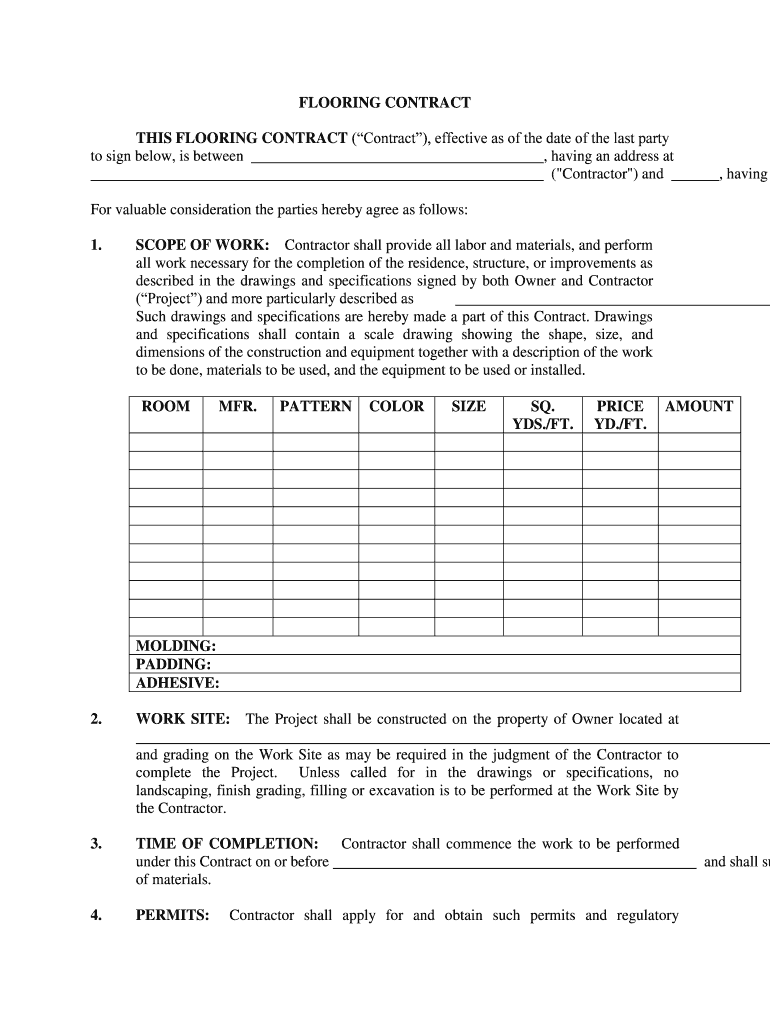 Facility Custodial Services Annual City of Mission, KS  Form