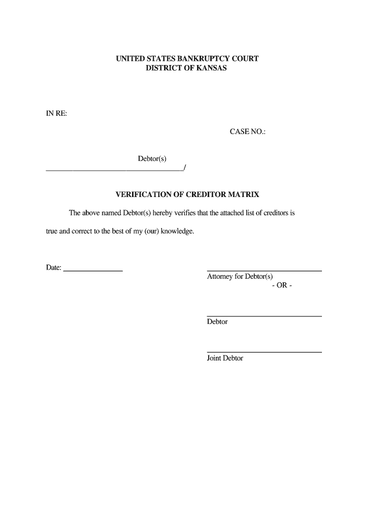 United States Bankruptcy Court Voluntary Petition District  Form