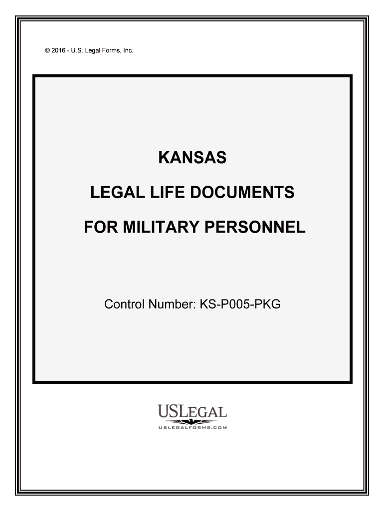 Control Number KS P005 PKG  Form