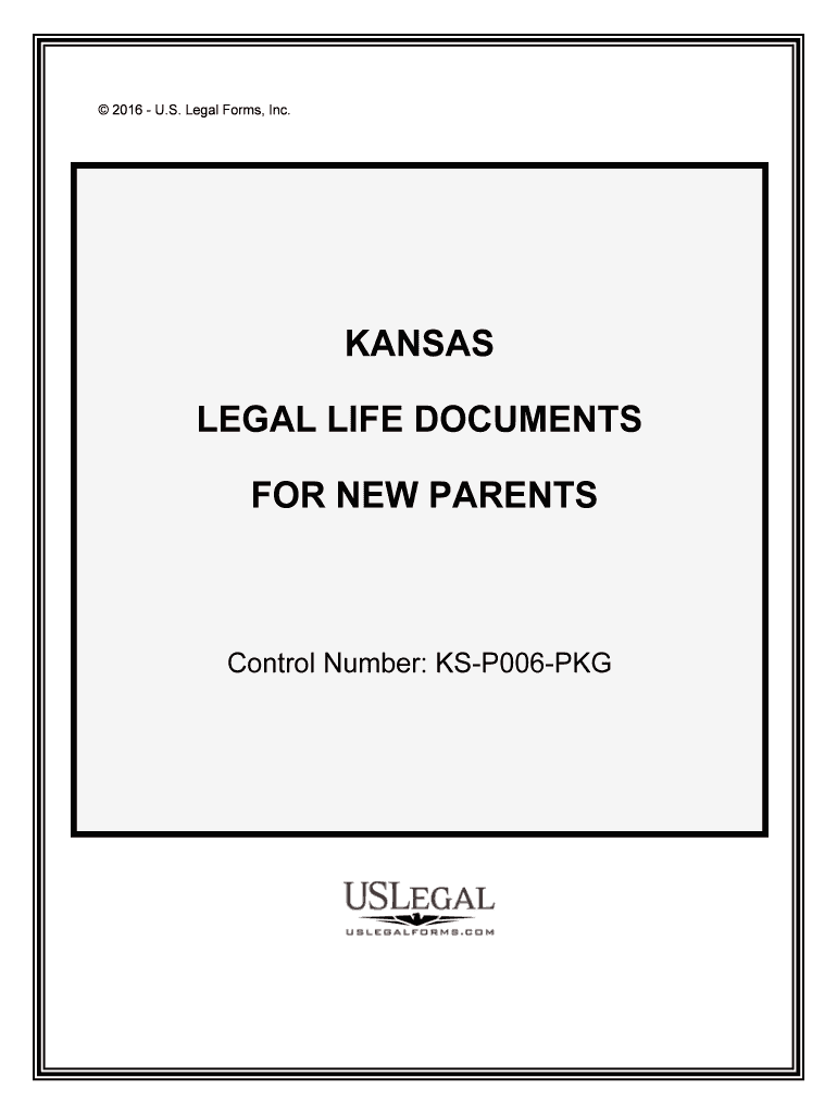 Control Number KS P006 PKG  Form