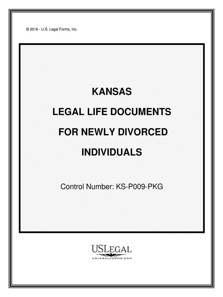 Control Number KS P009 PKG  Form