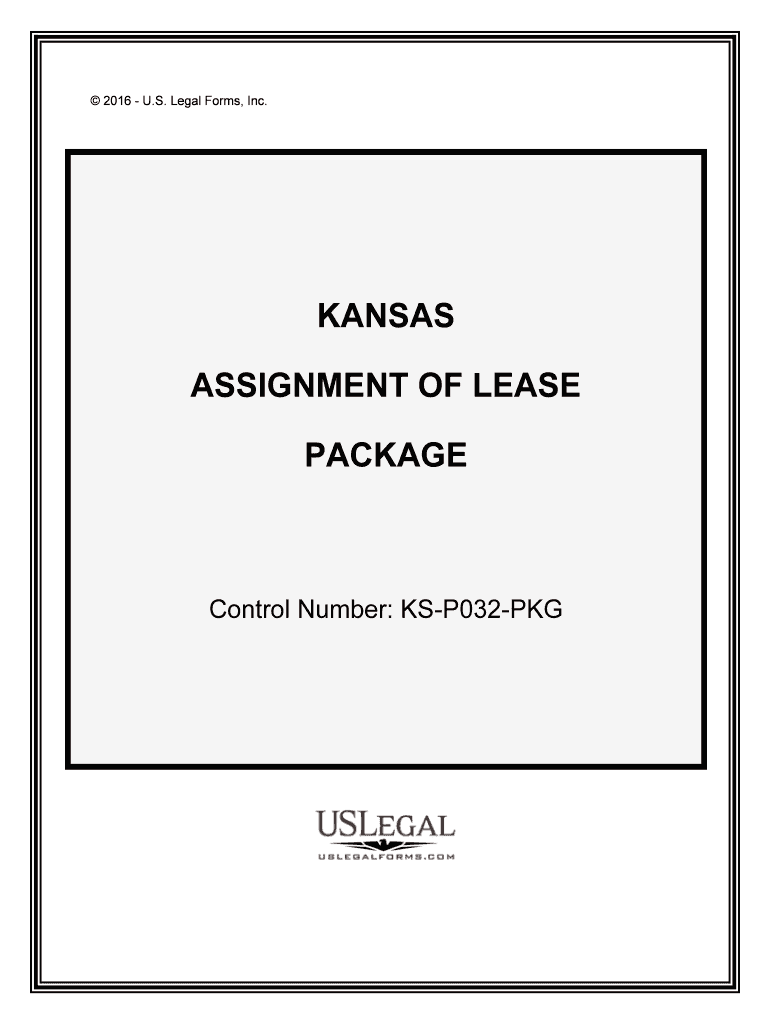 Control Number KS P032 PKG  Form