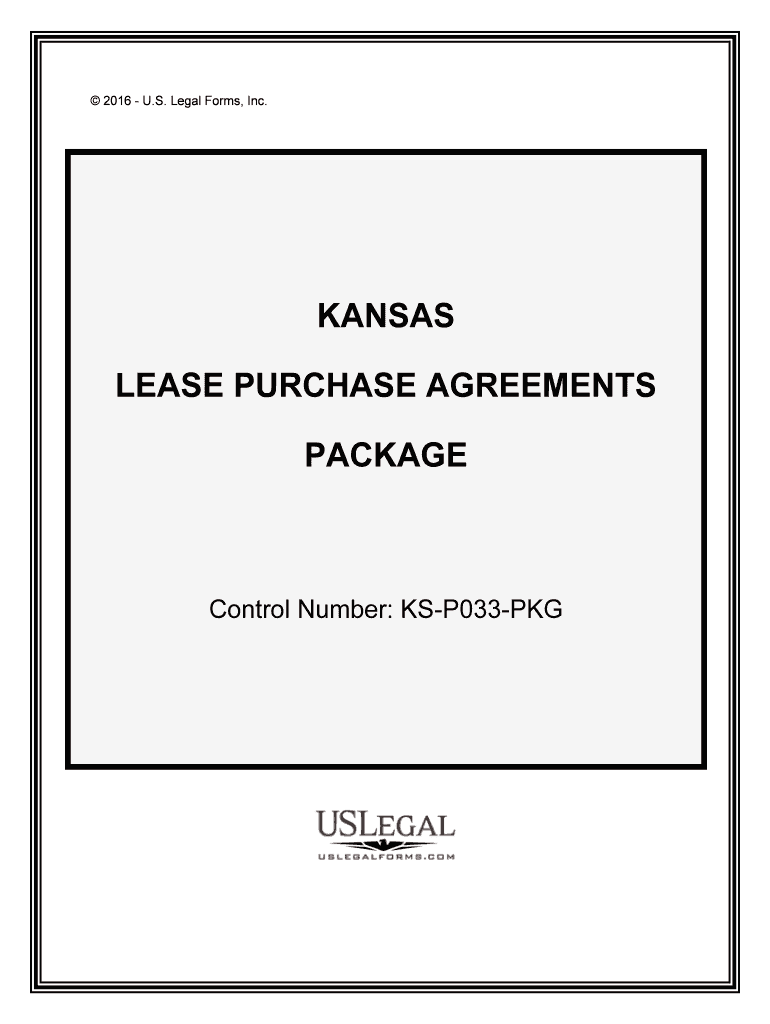 Control Number KS P033 PKG  Form