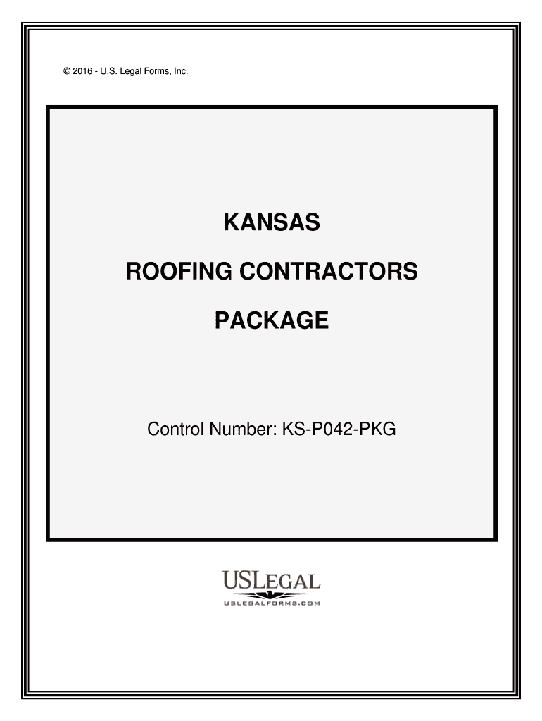 Control Number KS P042 PKG  Form