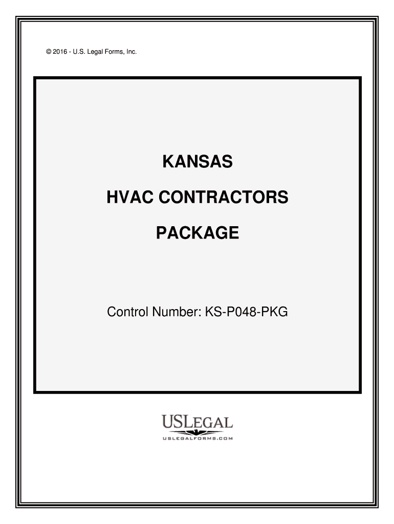 Control Number KS P048 PKG  Form