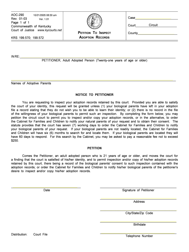 KRS 199  Form