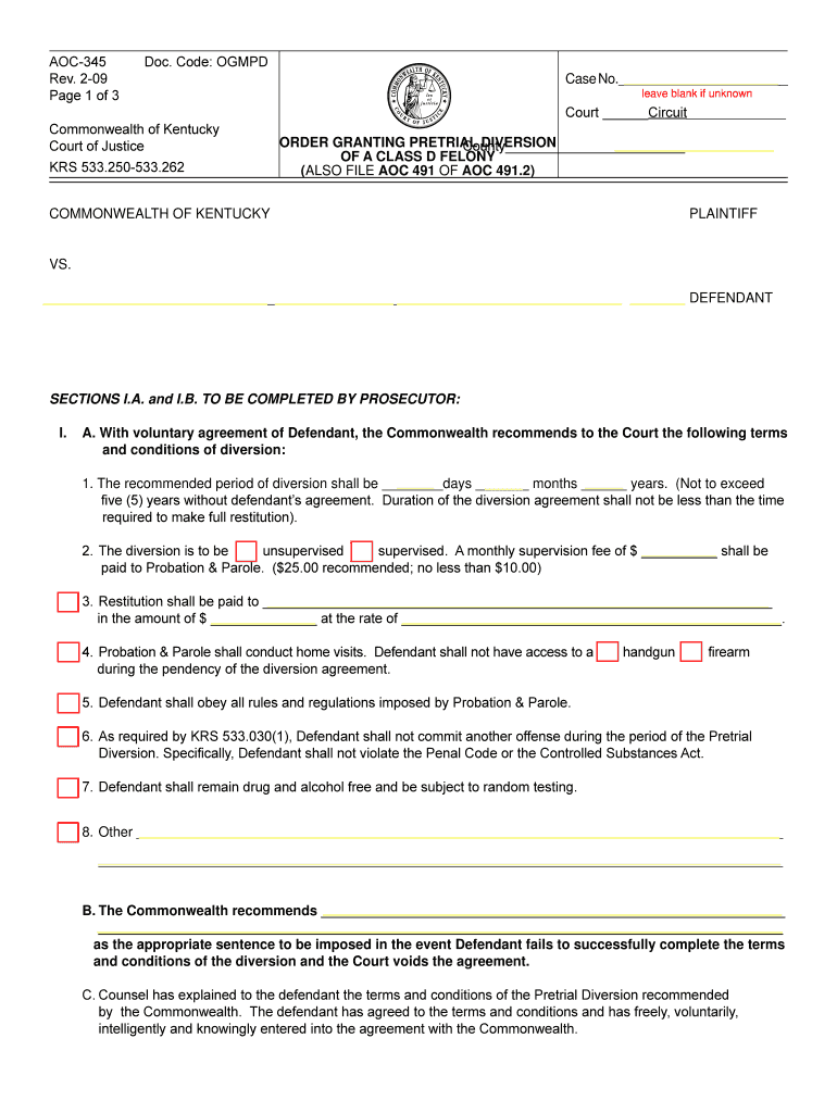 Fillable Online Courts Ky Code BF Courts Ky Fax Email Print  Form