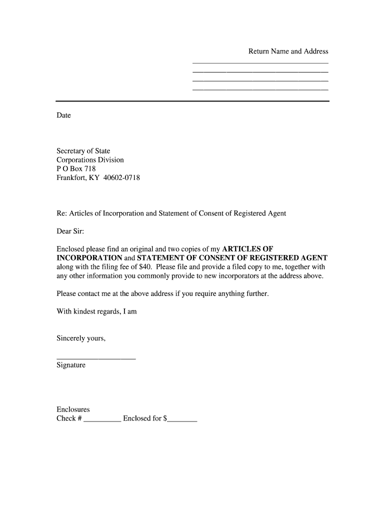 P O Box 718  Form