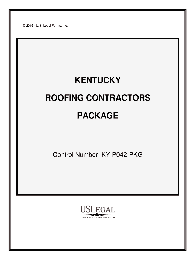 Roofing Contractors Form Products Act Contractors Forms